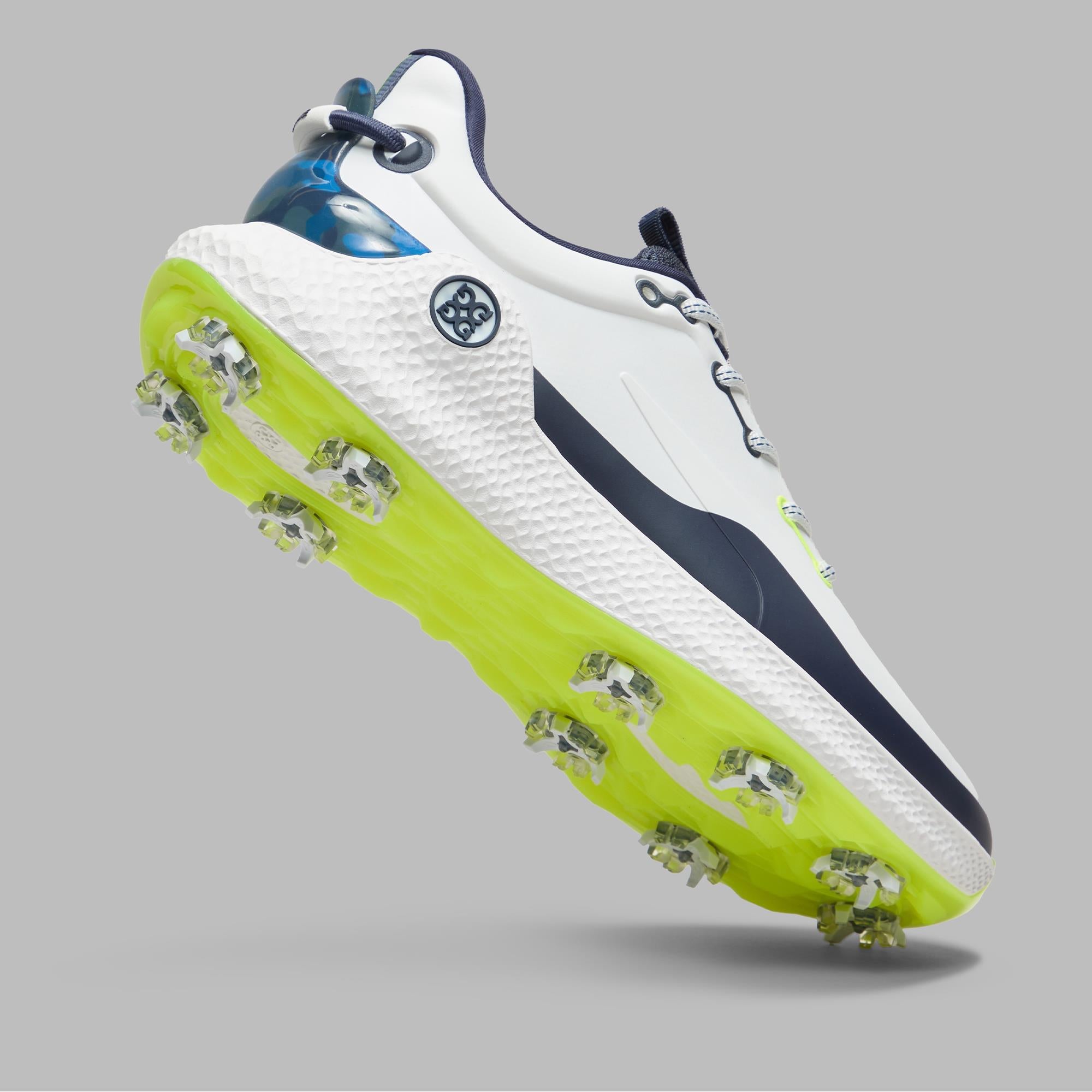 G/FORE MG4+ O2 G/LOCK Mens Golf Shoes Snow/Twilight